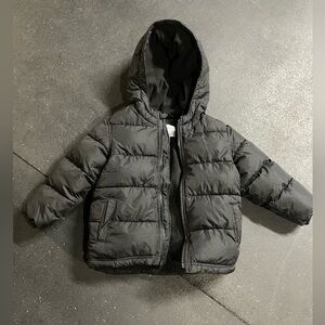 Old Navy Cozy Black Fleece Jacket